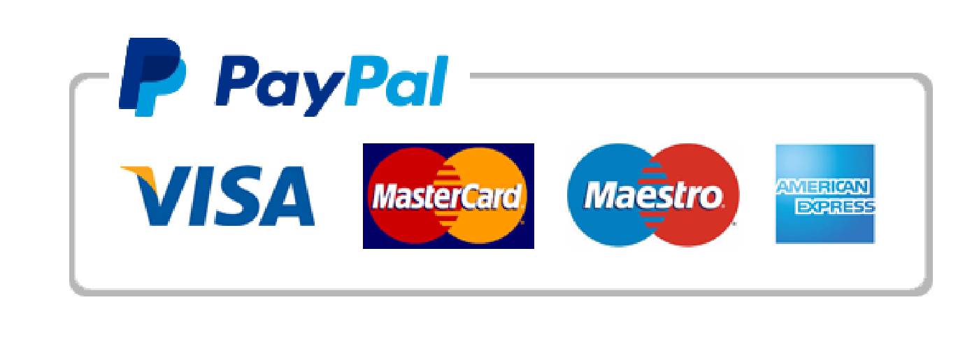Paypal, credit card